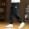 Mannen Broek 2023 Casual Joggingbroek Mannen Katoen Baggy Mode Oversized Zwarte Joggers Streetwear Harem Losse Grijze Broek 8Xl