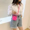 Kvällspåsar Luxury Mini Box Pu Leather Sling Crossbody Bag med kort handtag för kvinna 2022 Söt telefonhandväska Kawaii Totes Tiny J230608