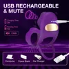 sex massager sex massagerToy Sex Masseur 3 en 1 Anneau de pénis vibrant Retarder l'éjaculation Cock Stimulateur clitoridien féminin Jouets en forme de rose avec télécommande pour les couples