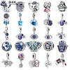 Dla Pandora Charms Authentic 925 Srebrne koraliki koraliki Trendy Charms Plata de Ley Bransoletka