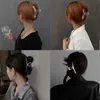 ダングルシャンデリア女性シルバーメタルヘアクリップ大型ポニーテールサメバレットガールズトレンドクロークリップクラブヘアクリップファッションヘアアクセサリーZ0608