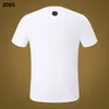 Phillip Plain Summer Men's T-shirts Fashion Designer T Shirts For Men Tops QQ Letter Brodery Mens Women Clothing Short Sleeved Tees