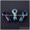 Cachimbos Wholesable Mini Pequeno Estilo Colher 30G Vidro Erva Seca Handpipe Pyrex Queimador de Óleo Acessórios para Cachimbo Dhs Ship Drop Delivery Dhppk