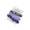 Andra 3 datorer Headwear Decoration Hair Scrunchie Ring Ties for Girls Ponytail Holders Band Elastic Hairband Accessories R230608