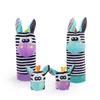 Mobiles# 4PCSSET Baby Rattle Toys Cute Stuffed Animals Wrist Foot Finder Socks 012 Months For Infant Boy Girl born Gift 230607