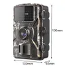 Jachtcamera's Jacht Trail Camera 16MP 1080P 940nm Infrarood Nachtzicht Motion Activated Trigger Security Cam Outdoor Wildlife Po Traps 230607