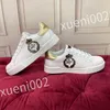 Luxury Designer Sneakers Fashion Woman man Designer shoes Lace-up flat Shoes lady sneake boy girl shoe white