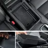 Organizador de carro Console central Apoio de braço caixa de armazenamento interior para Sentra 2023 laranja azul preto