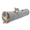 Túneis dobráveis para animais de estimação, acessórios para gatos, brinquedos educativos, tenda para treinamento interno e externo, brinquedo para gatos, coelho, animais de brincar, tubo de túnel