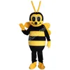 Wysokiej jakości pszczoły Cartoon Mascot Costume Cartoon Postacie strój garnitur Halloween Party Festival Festival Festival Fancy Dress for Men Koman