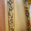 Vorhang Rosa Druck Fransen Patchwork Chenille Vorhänge Für Schlafzimmer Wohnzimmer Luxus Französisch Prinzessin Fenster Blackout