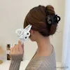 Other Fashion Owl Hair Clips Women Simple Cl Clip High Quality Large Geometric for Girls Accessories R230608