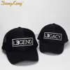 Casquettes de baseball DongKing Trucker Hat LEGEND Chapeaux LEGACY Imprimer Cap Père Fils Camionneur Papa Cadeau Fille Enfants Enfant Bébé Maille Casquettes De Baseball Cadeau J230608