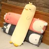 Dekompression Toy Cartoon Animal Dinosaur Pig Rabbit Teddy Bear Husky Duck Plush Toys Stuffed Soft Long Sleep Pillow Doll Cushion Kids Girls Gift 230607