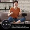 New Wireless Bluetooth Media Button Remote Controller Car Motorcycle Bike Steering Wheel MP3 Music Play For IOS Android Phone Tablet