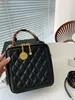 Lambbskin Diamond Diamond Check Fringe Nail Bead Texture Handbag Handbag Handbag Leather Leather Leach Bag Bag Base Makeup Captical يوميًا يمكن أن يحمل مسحوق أحمر الشفاه للهاتف المحمول