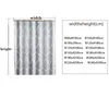 Занавески для душа водонепроницаемая занавеска для душа с 12 крючками геометрические шторы для ванны с принтом