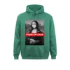 Men's Hoodies Fique Em Casa Monalisa Pullovers Men Stay Home Hoodie Winter Fall Coats Long Sleeve Coming Harajuku Unique Sweatshirt