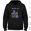 Herren Hoodies Mt-10 Rider Langarm Motorräder Big Trail Moto Motorrad Mt10 Abenteuer Biker Motoarte Motorsport Tie Dye