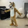 Tiger Mascot Costumes Cartoon Fancy Suit For Adult Animal Theme Mascotte Carnival Costume Halloween Fancy Dress