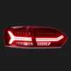 مصابيح خلفية لضبط السيارة لـ VW Jetta MK6 2011-2014 مصباح خلفي مصباح LED LED عكس مصابيح وقوف السيارات