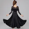 Stage Wear 2023 SURTY BALICZNE KOBIET KOBUME BAKUME WALTZ SURES Modern Dance Strój Flamenco Ubrania tango taneczne DL8557