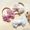 Haar Accessoires Boog Hoofdband Voor Baby Gilrs Dunne Bands Kinderen Hoofdbanden Pasgeboren Haarband Prinses Zachte Foto Props R230608