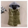 Yoga Outfit Lu Womens Down Jackets Hoodies Vest Parkas Waistcoat Tops Ladies Outerwear Coats Winter Thick Coat Keep Warm Plus Szie D Dh6Mg