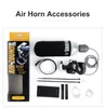 Bike Horns Air Zound Bicycle Trump Mtb Road High Pressure Gas Cylinder Loud Voice Horn Snail Riding Hooter Accessory 230607