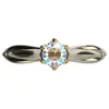 Pierścień Solitaire 18K Multi złoty pierścionek dla kobiet Naturalny 1 diament z diamentową biżuterią Anillos de Bizuteria Anillos Mujer Pierścienie