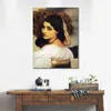 Hoge kwaliteit Frederic Leighton klassieke portret canvas kunst Pavonia handgeschilderde slaapkamer decor