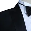 Ternos masculinos Cinza Black Magician Fraque Terno Vestido de smoking Masculino Festa Casamento Jaqueta Casaco Rabo de Andorinha