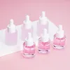 Storage Bottles 100pcs 20ml Glass Liquid Reagent Pipette Essential Oils Bottle Eye Dropper Cap Empty Containers