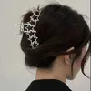 ダングルシャンデリアシルバーY2Kスターペンタグラムハートヘアクロースイートクールガールズチャームトレンドヘアクリップ女性の美学Y2KヘアアクセサリーZ0608