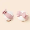 Hair Accessories DIY Baby Bow Headband Double Layer Turban For Girls Knitting Band Newborn Elastic Headwraps Kids Bandage Cute R230608