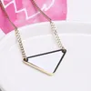 Pendant Necklaces triangle pendant necklace jewelry heart necklaces gold chain men cross medusa mens chain necklace best designer mens bridal jewelry Halloween