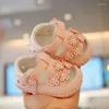 First Walkers Baby Shoes 2023 Summer Girl Sandals 0-2 Year Soft Sole Walking Little Princess