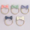 Hair Accessories Baby Bow Headbands Newborn Headband For Children Ties Toddler Girl Elastic Bands Infant Cute Soft Bandage R230608