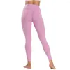 Pantalones activos Pantalones de chándal para mujer Yoga transpirable Hasta el tobillo Control de barriga Elegante Buena elasticidad Fruncido Señora Fitness