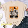 T-shirt da uomo Anni '90 Anime giapponesi Chainsaw Man T-shirt Cartoon Pochita T-shirt Makima Harajuku Graphic Tees Abbigliamento unisex Top Tshirt Donna 230607