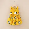 Meisjes Jurken 17 Jaar Baby Mouwloze Bloemenprint Kleding Kids Zomer Prinses Jurk Kinderen Party Ball Pageant Outfit 230607