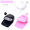 Nail Dryers Mini Nail Dryer Touch Type Nail Polish Air Dryer Nail Polish Glue Fan USB Plug 230607