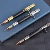Ballpoint Pens Luxury School Stationery Signature Metal Pen Office Supplies Roller Ball 230608