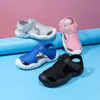 Sandals Size 2233 Baby Kids Summer Girls Boys Snonslip Outdoor Soft Sole Hook Beach Детские детские малыши обувь повседневное ребенок 230608