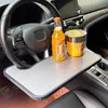 Almofada de mesa para volante, notebook, tablet, mesa para carro, para trabalhar e comer, acessórios para veículos em viagem