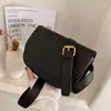 Abendtaschen Winter Kleine PU-Leder Umhängetasche für Frauen Mode Damen Handtaschen Geldbörsen Einfache hochwertige Retro-Schultertasche