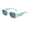 Designer occhiali da sole bianchi classici occhiali da esterno per la personalità femminile occhiali irregolari triangoli invertiti maschi occhiali da sole