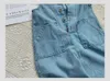 Salopette Primavera Estate Bambini Tute di jeans Stile coreano Sciolto retrò senza maniche Unisex Bambini Pantaloni casual morbidi 230608