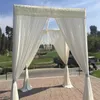 Pavilhão Quadrado 3M Fundo de Casamento Moldura Adereços Evento Decoração de Festa Pano de Fundo Suporte Arco Telescópico Vara Fios Truss imake992