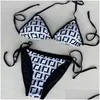 Maillots De Bain Pour Femmes Mti Styles Femmes Designer Maillots De Bain Été Y Femme Bikinis Lettres De Mode Imprimer Haute Qualité Lady Maillots De Bain Sx Dhxhf